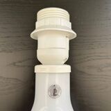 Pair of blown glass lamp bases