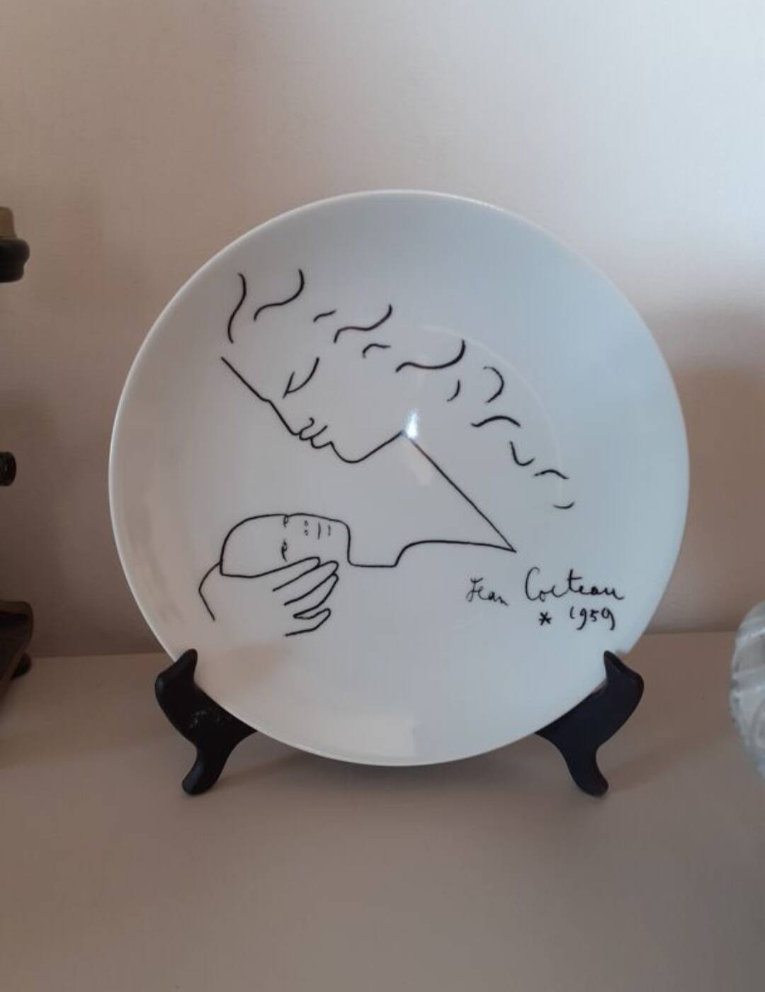 Jean Cocteau plate