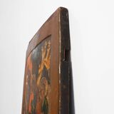 Large Russian Religious Icon “The Holy Trinity”, 18th Century