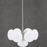 1970s Chrome Plated 7-Flamming Sputnik by Kamenicky Senov, Czechoslovakia
