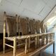 6 Chaises en bois et corde Attribuées à Adrien Audoux & Frida Minet