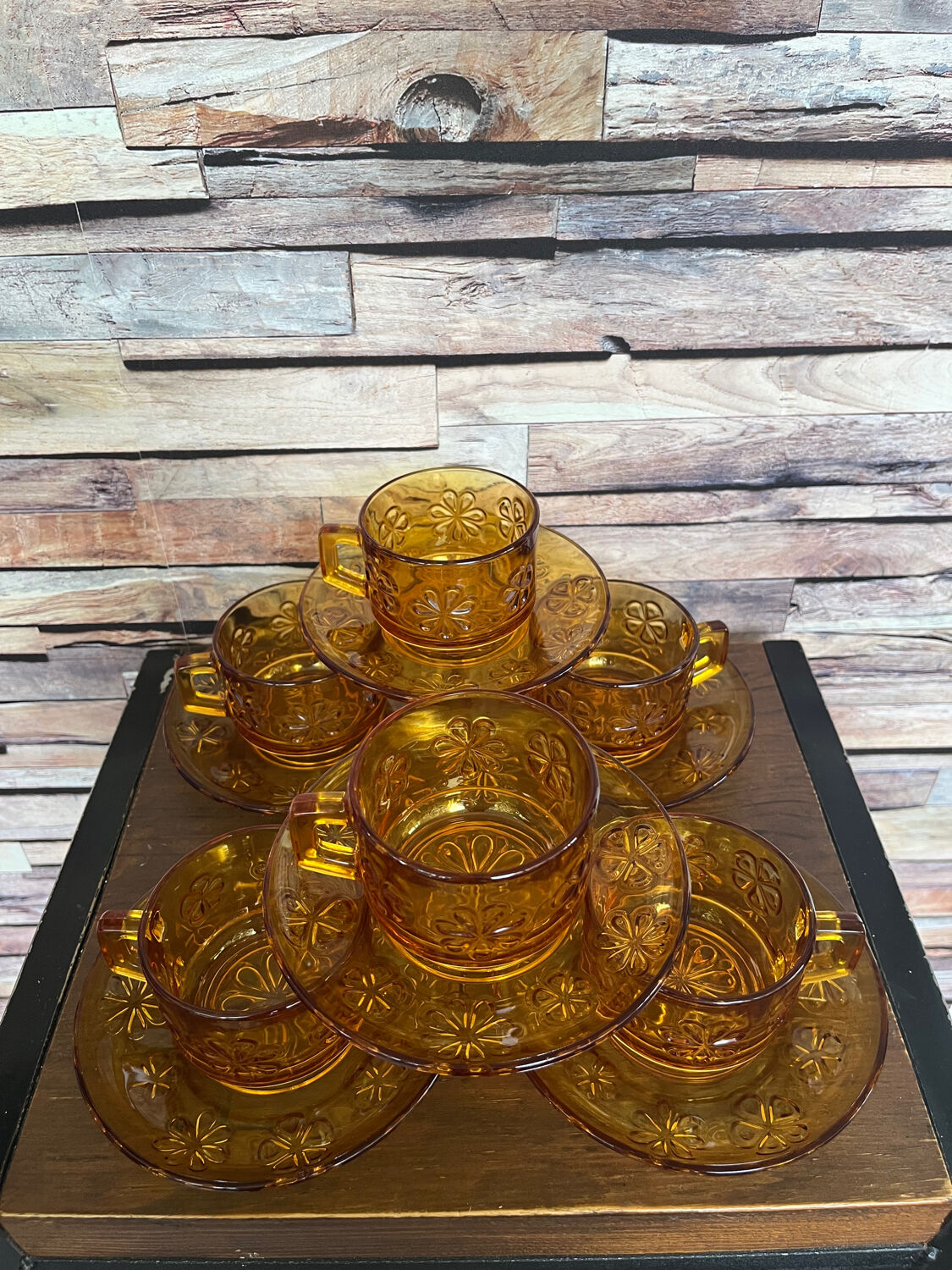 Tasses expresso avec coupelles Vereco