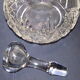 Saint Louis beautiful cut crystal sharp sharpener decanter signed Massenet or Chantilly