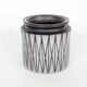 West German ceramic cache-pot — geometric sgraffito, Cologne, 1960s