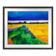 Peinture moderne paysage Provence