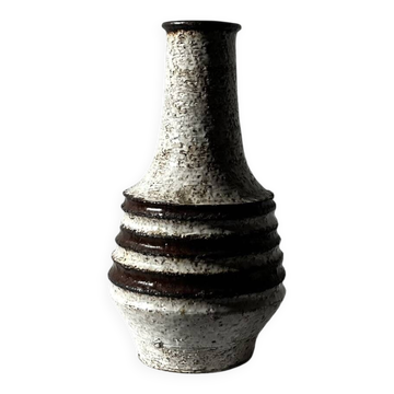 Vintage ceramic vase - brutalist / mid-century style