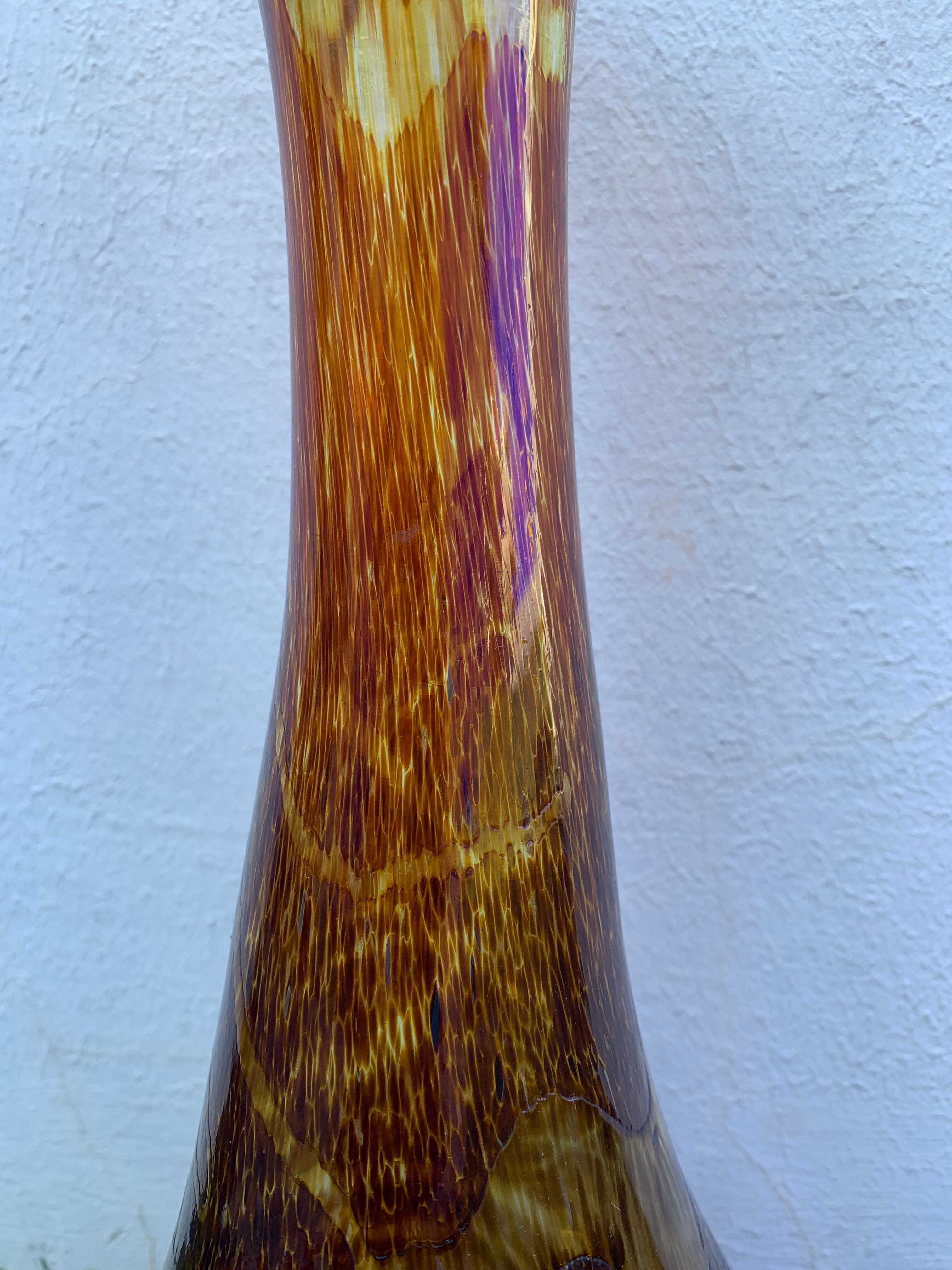 Jean-Claude Novaro blown glass vase