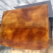 small wooden piece of furniture, vintage