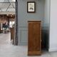 Art Deco glass-fronted oak sideboard (renovated)
