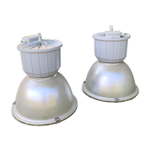 lot de deux cloches industrielles