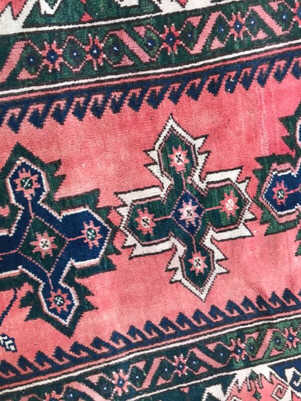 Nice Turkish vintage Konya carpet handmade 115 X 200 CM