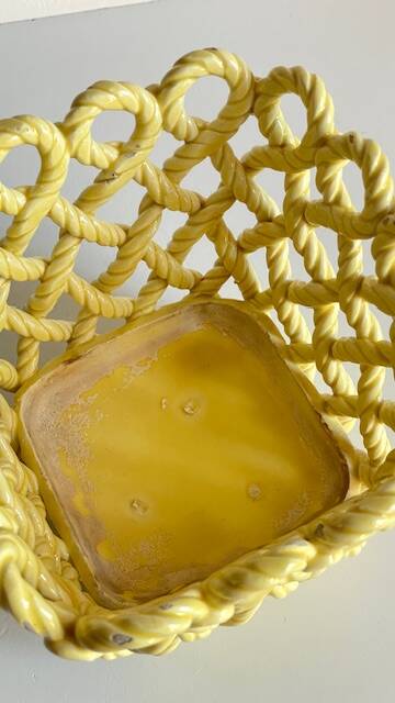 Vintage Braided Cache-Pot