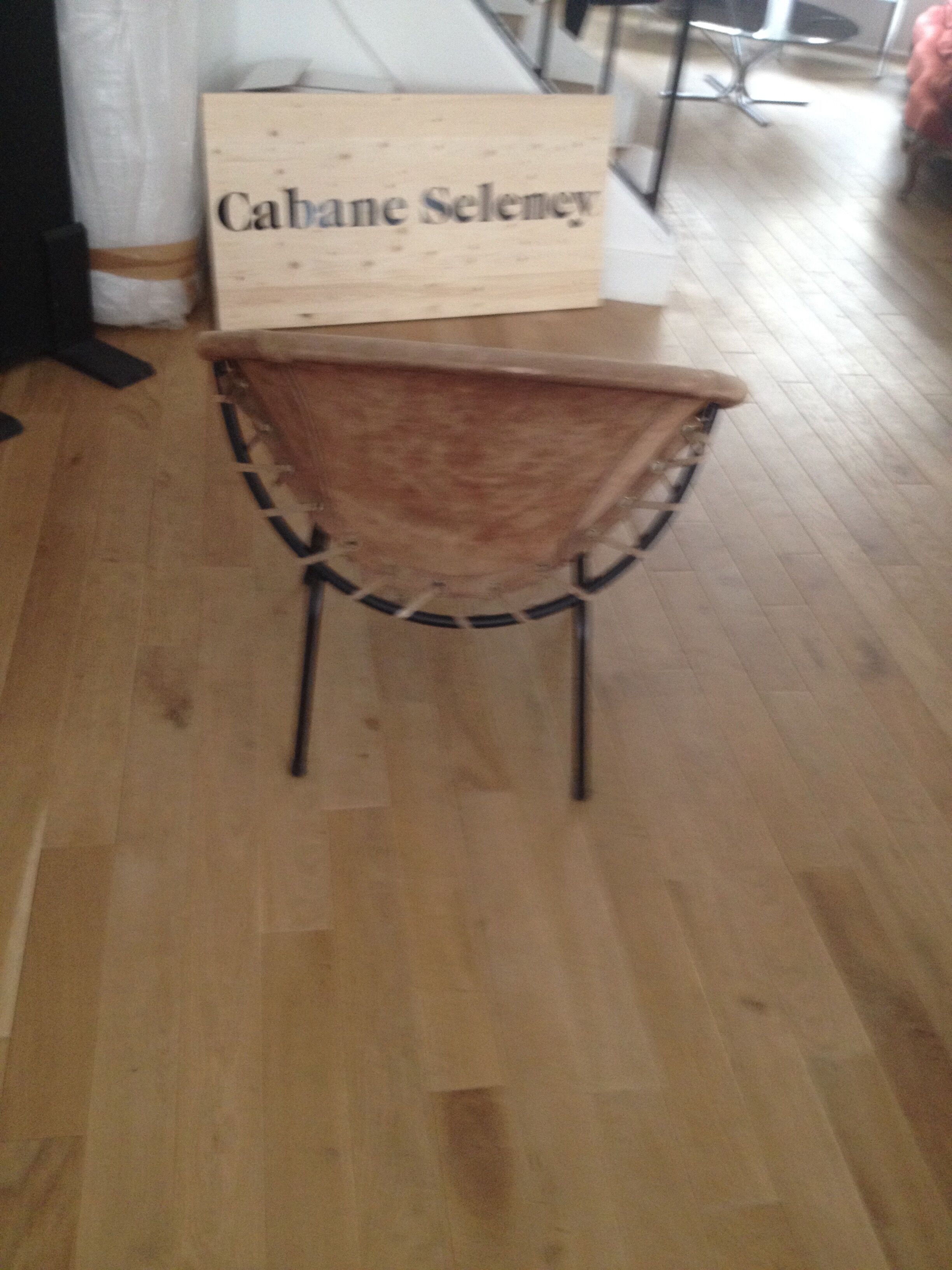 Fauteuil en daim de Lusch Erzeugnis