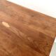 Solid cherry wood desk with spindle legs