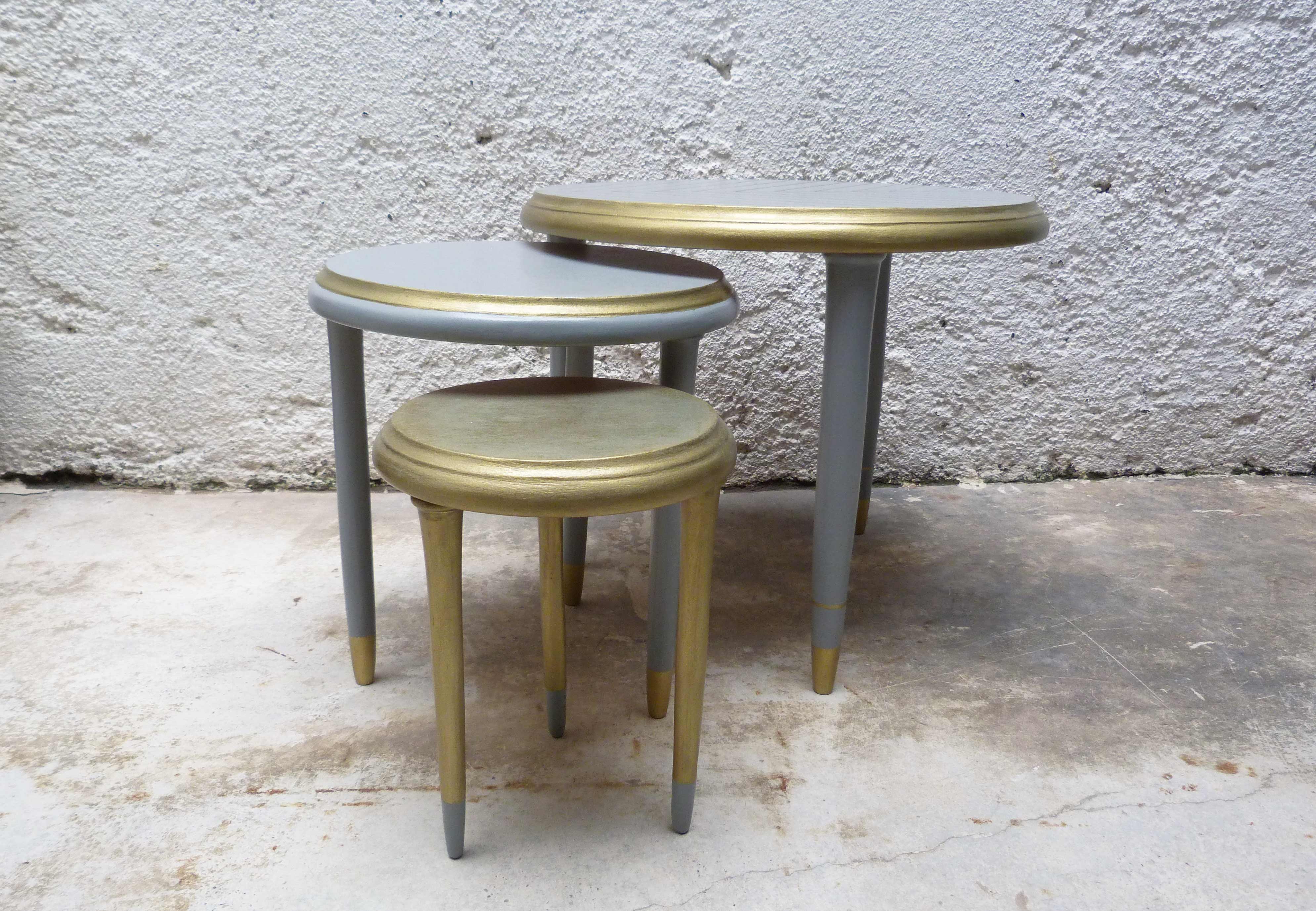 Tables basses gigognes / porte plantes