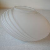 Ancien vase en verre style Art Déco 22 cm déco bureau salon