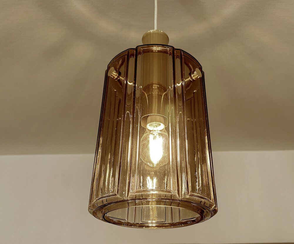 Vintage Limburg Glass pendant light