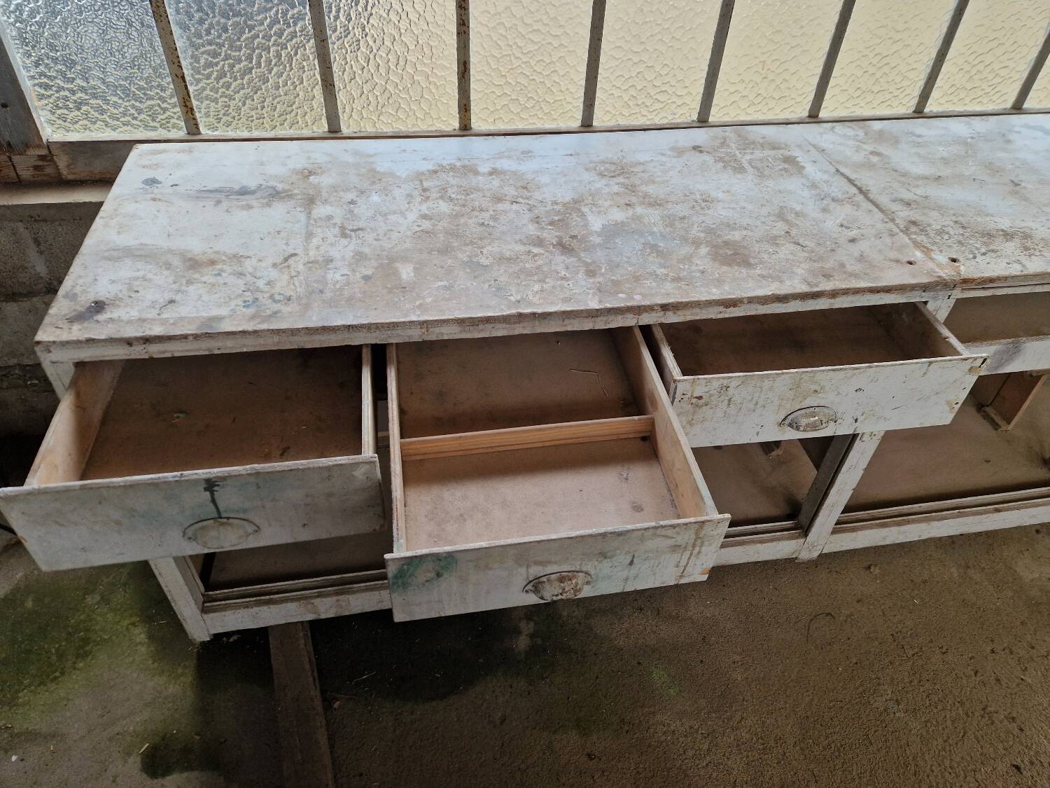 Meuble de metier établi/comptoir