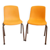 Pair of vintage children's chairs