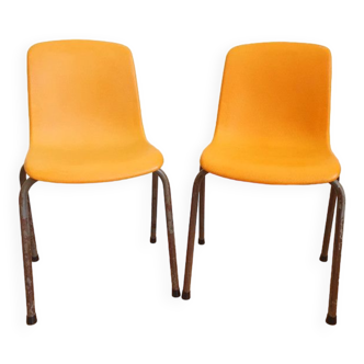 Pair of vintage children's chairs