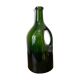 Bottle in olive glass