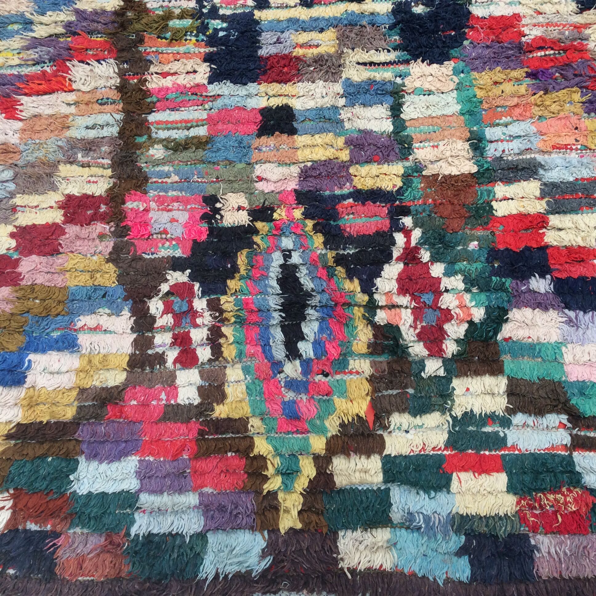 Carpet boucharouite 140 x 190 cm