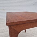 1970s, Danish side table, solid teak wood, original condition.
