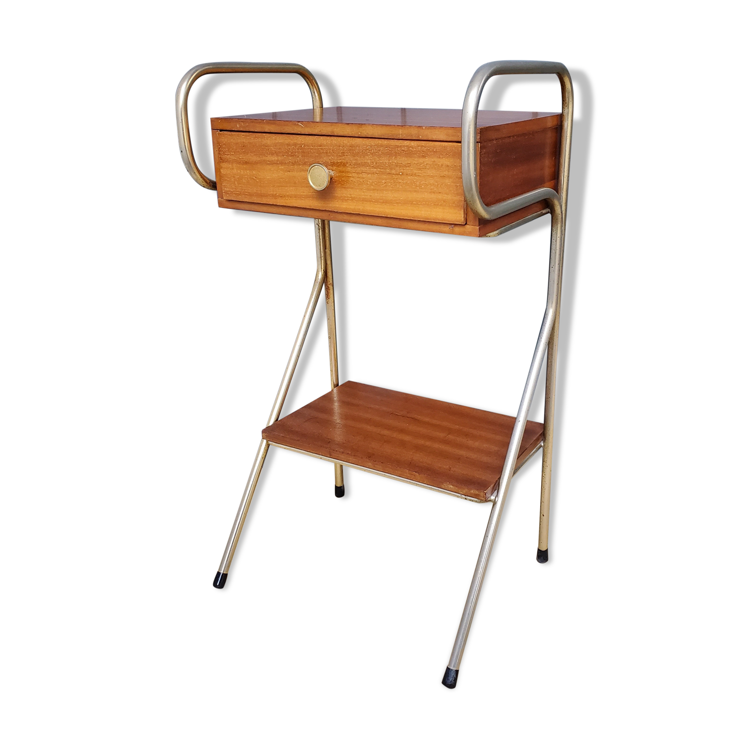 60's bedside table
