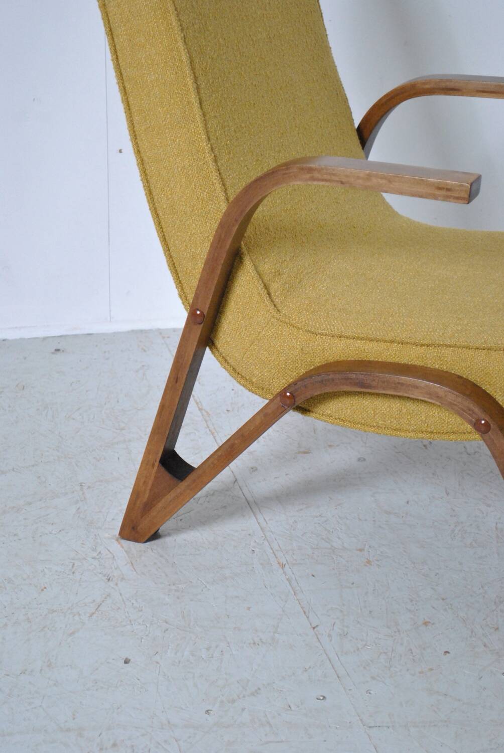 Konkav armchair by Paul Bode 1950