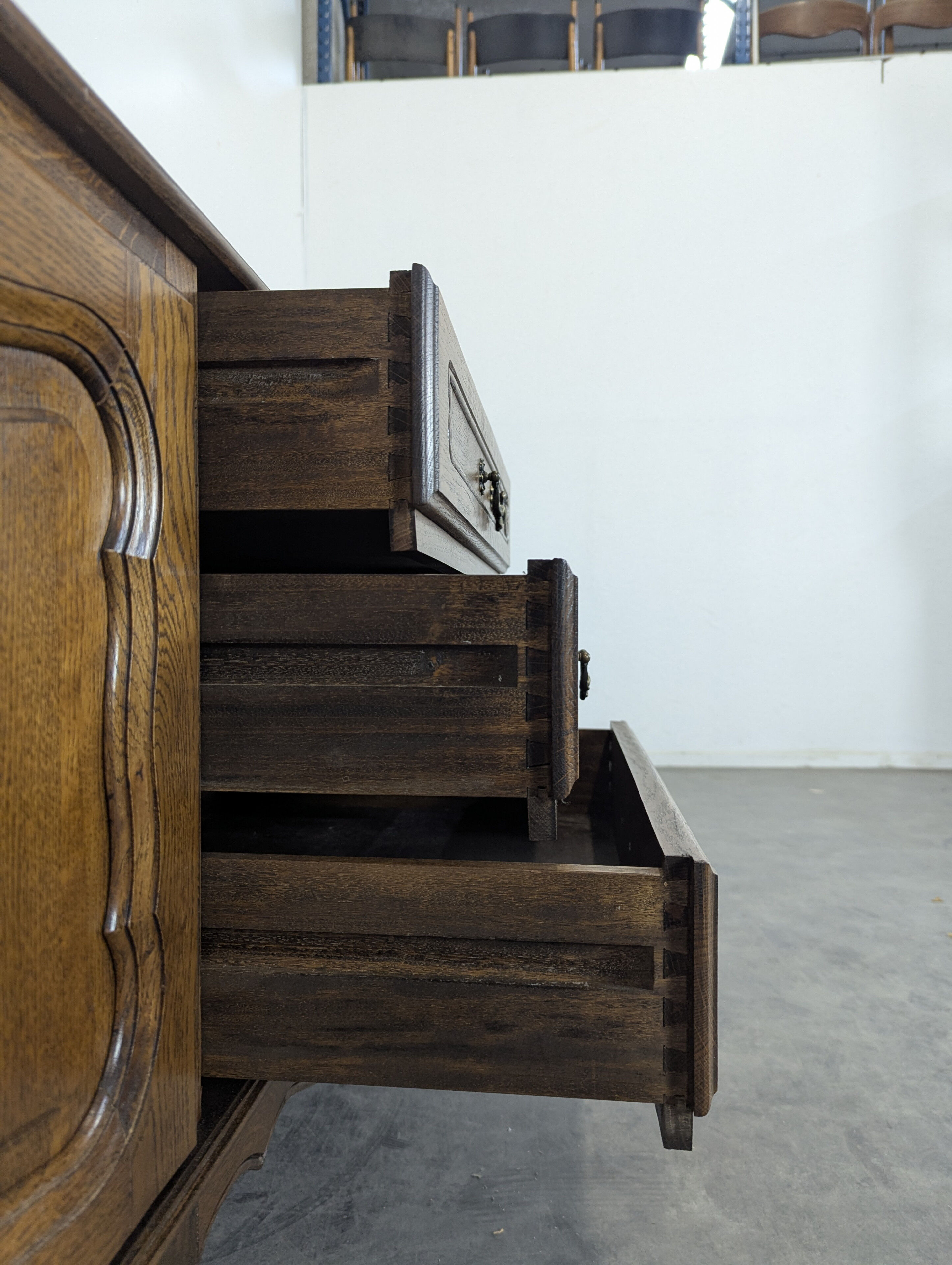 Neo-rustic sideboard in Provençal style
