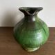 Provence 1950 jar in green glazed earthenware