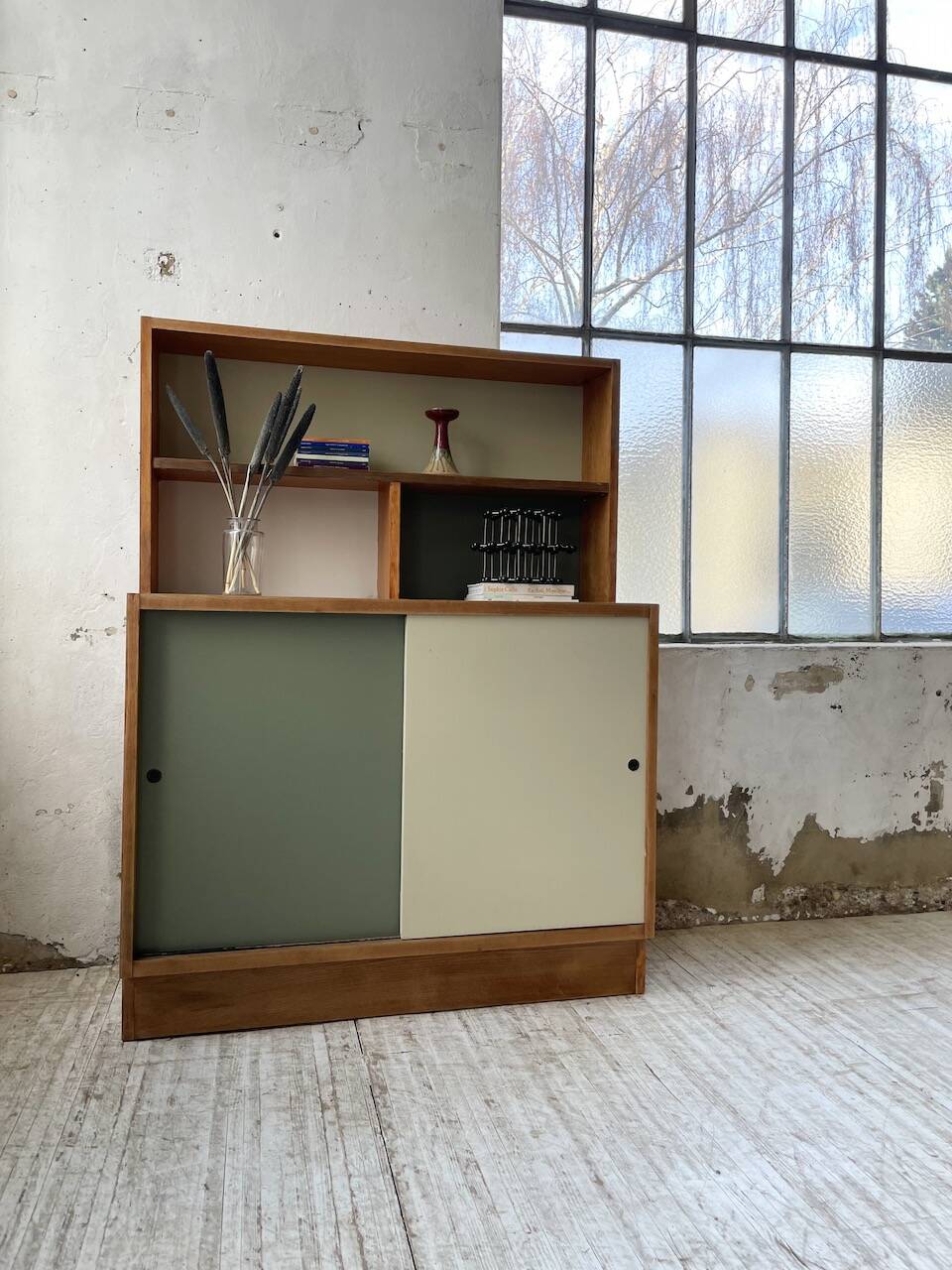 Teak bookcase from the 1950s