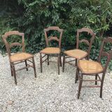 Four chairs during the Napoleon III era