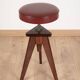 Tabouret de piano réglable. Design allemand, Reiner Modell