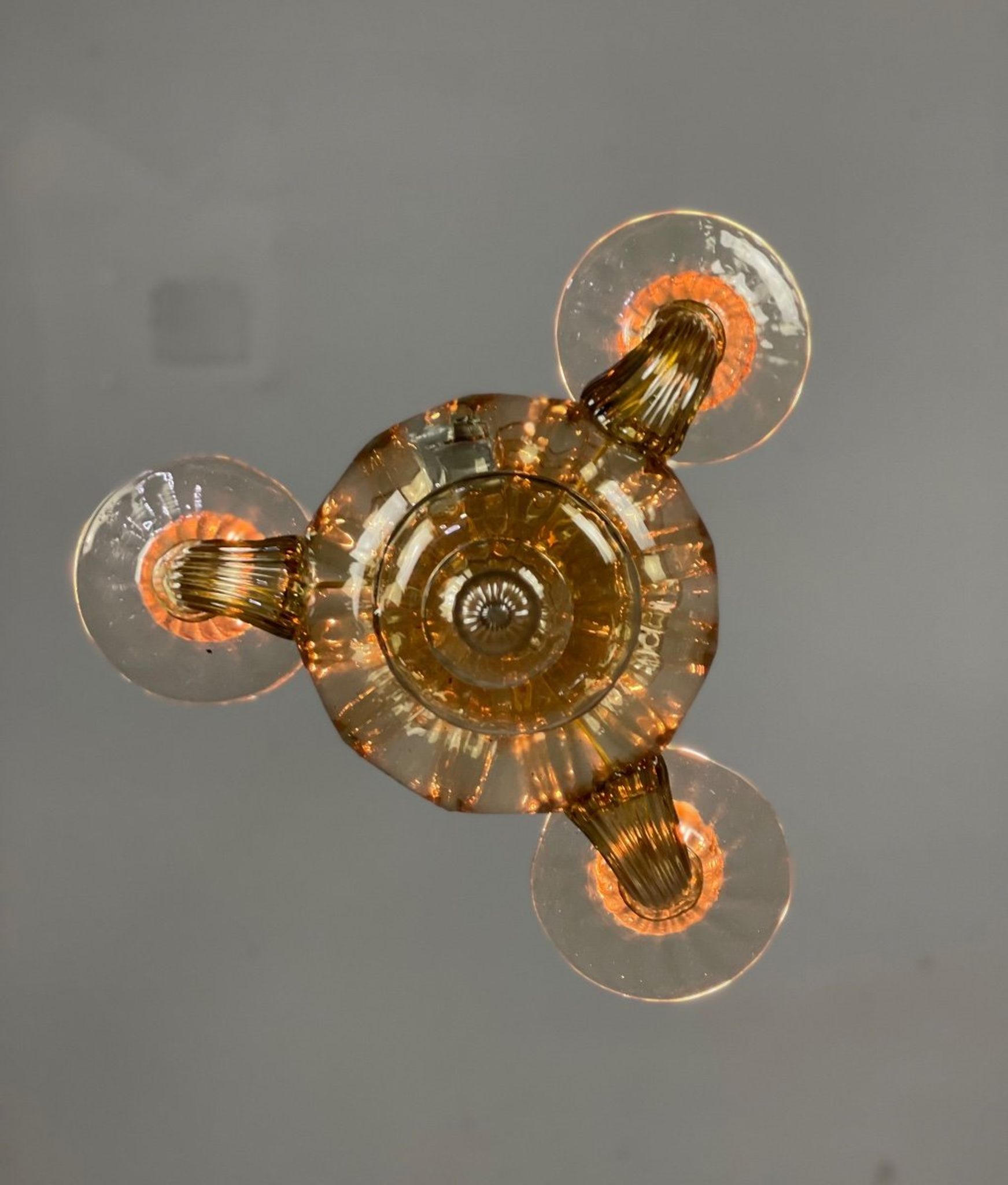 Venetian lantern made of murano glass