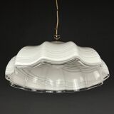 Suspension italienne en verre Murano tourbillonnant, années 1970