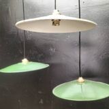 Enamelled sheet metal suspensions