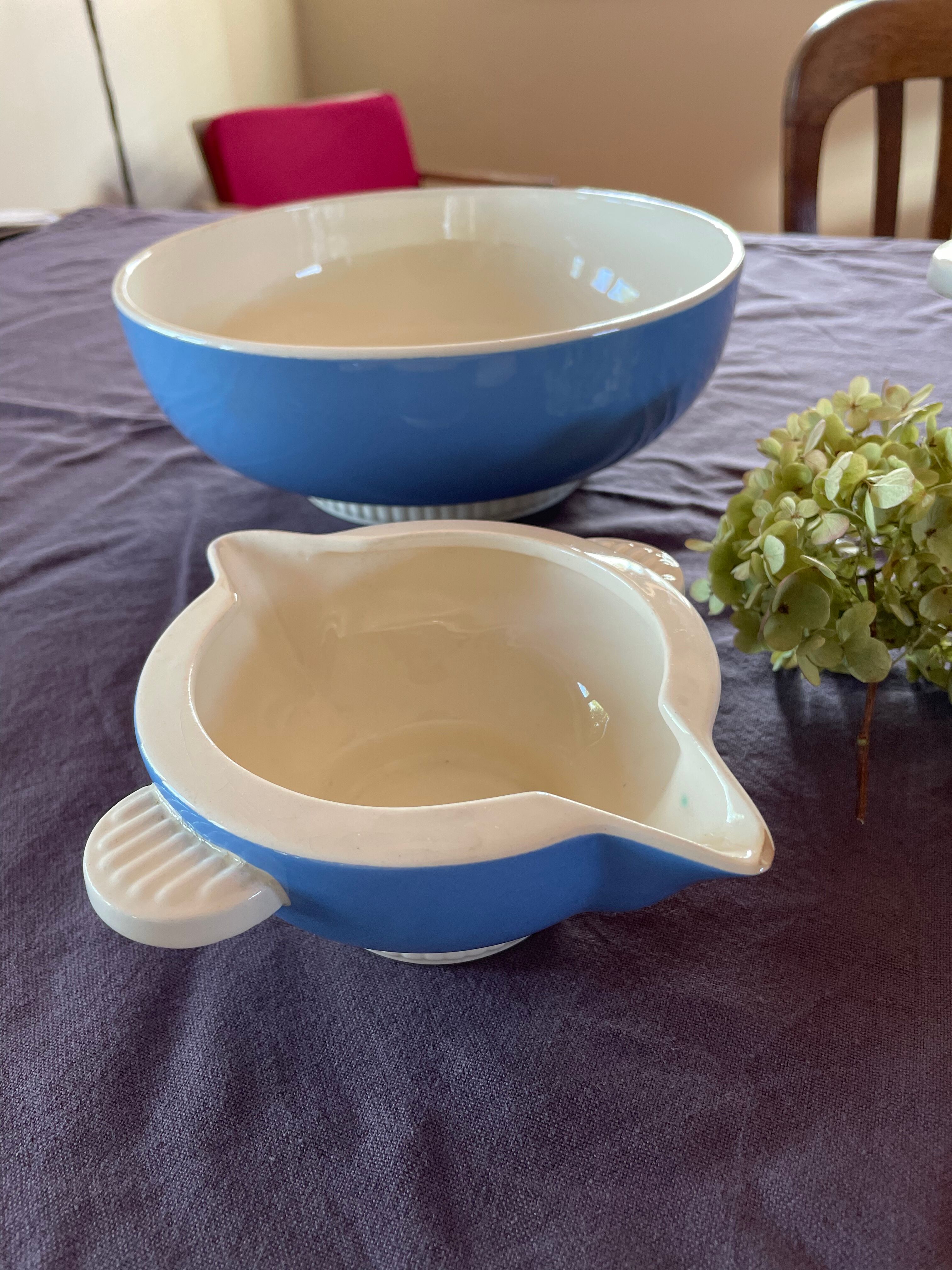 Set service Villeroy and Boch blue Model Lido Year 50