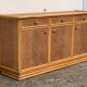 Vintage buffet in bamboo and cannage 1970