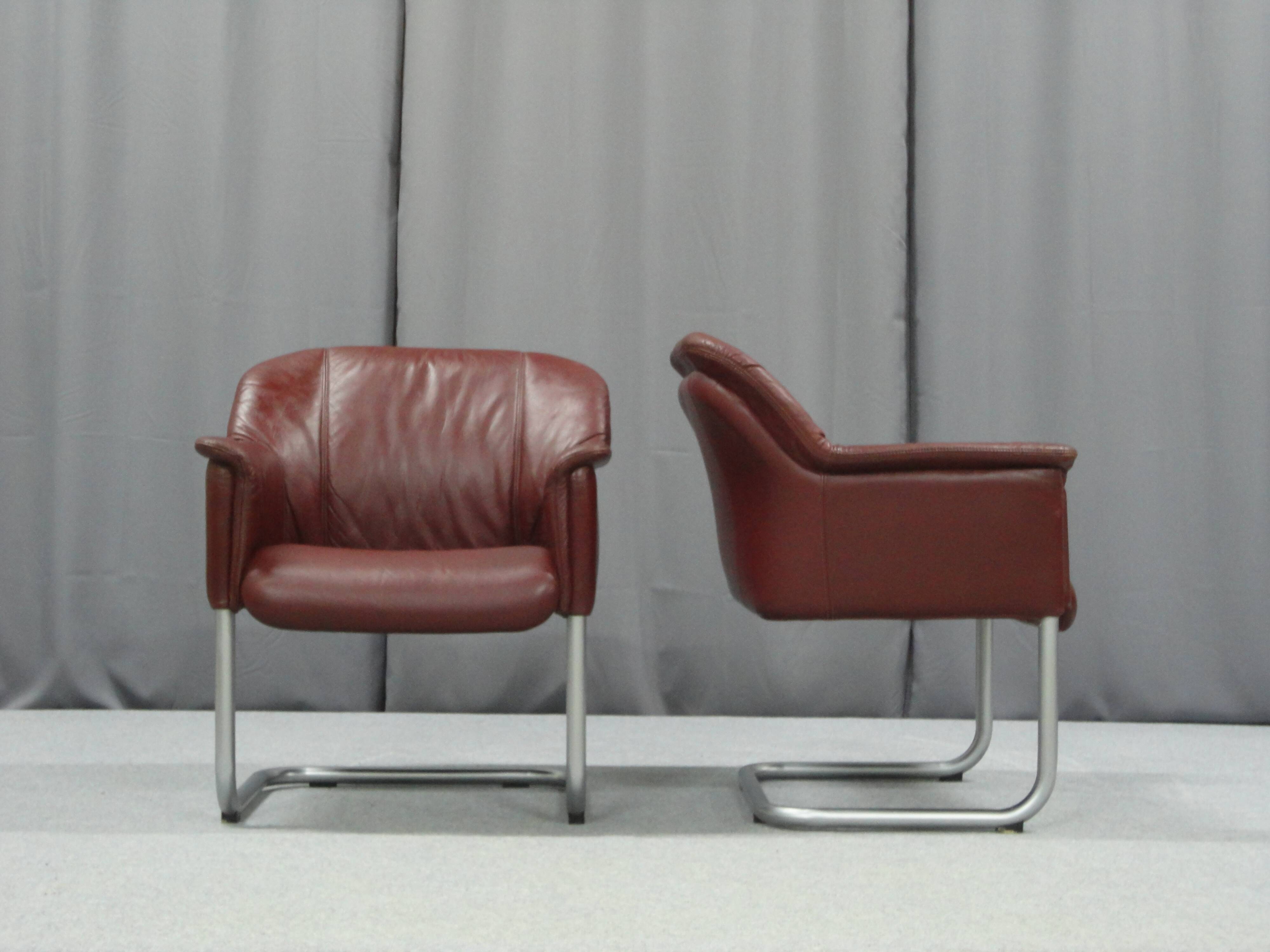 Pair of scandinavian armchairs 1960s