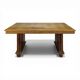 Oak desk in Art Deco style.