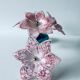 Murano glass flower wall lamp