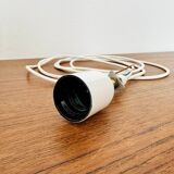 Lampe à Suspension Opaline par Uno et Östen Kristiansson