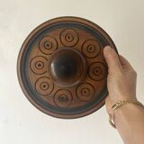 Pair of carved wooden wall hooks
