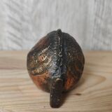 Cendrier poisson bronze