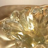 Murano blown glass bowl empty pocket