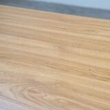 70s table with oak laminate top