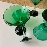 Vintage foot glasses