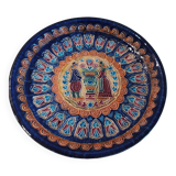 Earthenware plate jean-claude taburet quimper