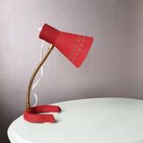 Lampe de bureau en métal Raak Amsterdam 1960 Col de cygne